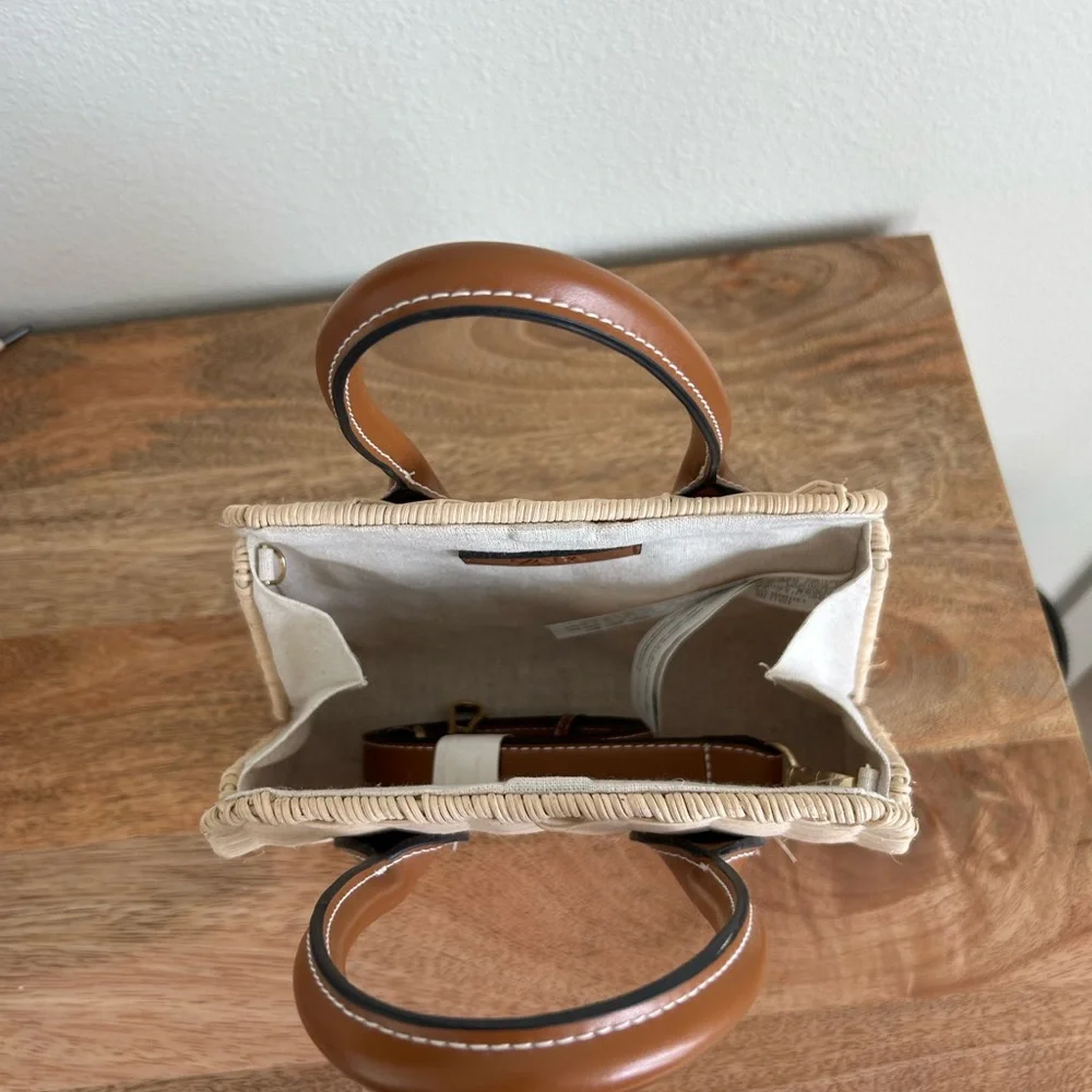 Zara Woven Handbag - Picture 4 of 7